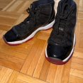 thumbnail image 1 of Jordan Air Jordan 11 Breds Youth size 4.5, 1 of 5