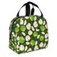 thumbnail image 2 of Fotbe Green Fruit Bolsa Térmica con Estampado y Forro de Aluminio Grueso Bolsa de Almuerzo con Bolsillo Frontal para Hombres y Mujeres, Ideal para Trabajo, Escuela, 2 of 8