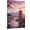 Frame-style, variant on Japanese Canvas Wall Art Mount Fuji Cherry Blossom Pagoda Lake Landscape Print. Serene Nature Scenic Aesthetic Picture Artwork for Living Room Bedroom Home Decor