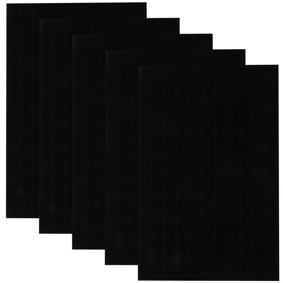 Yongwei 3pcs Black Jewelry Tray Ring Inserts Display Pads Foam Organizer