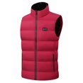 thumbnail image 2 of Heated Vest Zip Up Heated Jackets for Men Women Headted Winter Vest Coats Outdoor Lightweight Rechargeable USB Heated Jackets Heated Hoodie, 2 of 5