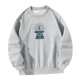 thumbnail image 2 of Sudadera con cuello redondo para mujer Sudadera con capucha Manga larga Estampado gráfico Otoño L, 2 of 8