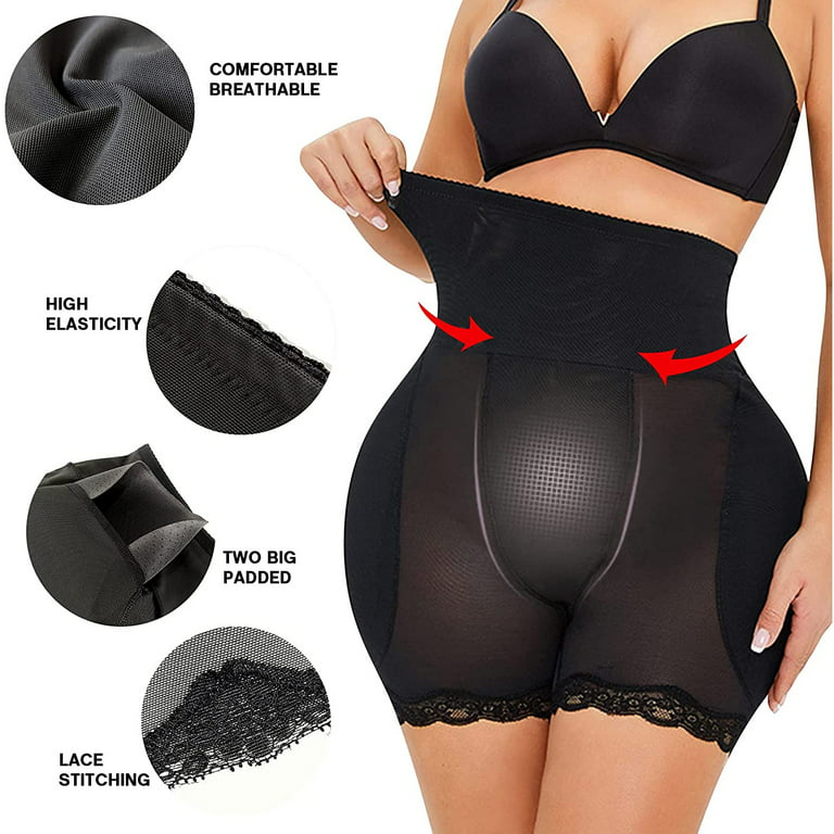 Hip Enhancer Shapewear For Women Hip Dip Pads Butt Shaper Padded Underwear  Fake Hips Padding Butt Enhancer Tummy Control Lace