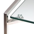 thumbnail image 2 of Cortesi Home  Celia Glass Coffee Table, 30", 2 of 2