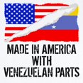 thumbnail image 2 of CafePress - Made In America With Venezuelan Parts Body Suit - Baby Light Bodysuit, Size Newborn - 24 Months, 2 of 4