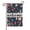 White-294, variant on Spring Summer Multicolored Flower Leaves Garden Flag 12.5x18 Inch Double Side for Outdoor Courtyard Garden Decor Flowers Welcome Holiday Flag for Outside Decoration