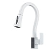 thumbnail image 1 of Digital Display Kitchen Faucet, Brushed 4 Functions Single Handle Pull Out Kitchen Sink Mixer Hot And Cold Water Taps ,Versatile Features, 1 of 7