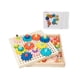 thumbnail image 4 of Herramientas de juego para niños, juego de engranajes entrelazados, bloques de construcción, juguetes de construcción para niños de aprendizaje, 4 of 9