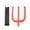 C, variant on kjfeif Devil Pitchfork for Pitchfork Devil Plastic Pitchfork Devil Halloween Accessory for Kids and Adults for Indoor Outdoor Halloween Decor for Home Party Yard Haunted House Decorations