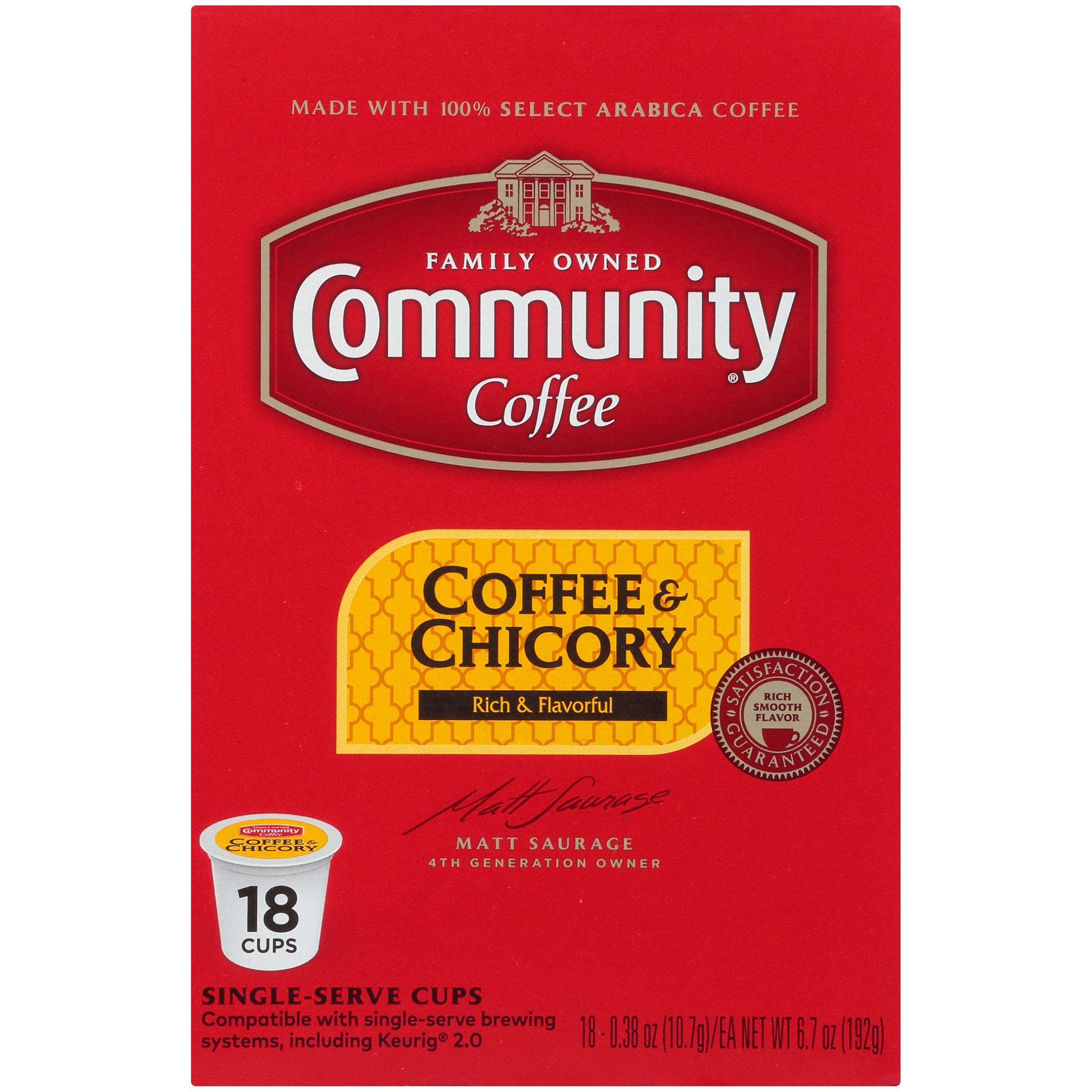 Community Coffee Chicory K Cups Community Coffee Chicory Box Of 80 K