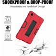 thumbnail image 7 of REQO Case for Galaxy Tab A7 Lite 8.7 Case, Heavy Duty Rugged Full-Body Hybrid Shockproof Drop Protection Cover for Samsung Galaxy Tab A7 Lite 8.7 2021 Model SM-T220 / SM- T225 (3-Red+Black), 7 of 7