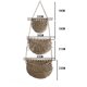 thumbnail image 5 of Alivio Almacenamiento Bolso Soporte Puertas 3 Capas Montadas en La Pared para Sala Estar Del Armario Flores Baño, 5 of 9