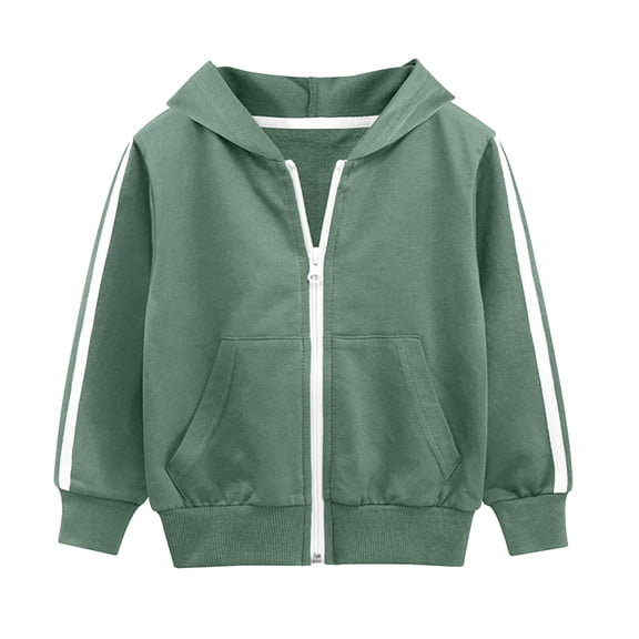 Tween Back To School Clothes Kids Zip Up Hoodie School Uniform Boys Girls Zipper Sweatshirt Oversized Y2K Fall Hooded Jackets Preppy Clothes