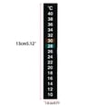 thumbnail image 3 of 6PCS Aquarium Thermometer 10-40℃/50-104℉ Adhesive Thermometer Temperature Strip, 3 of 5