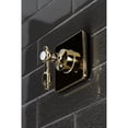 thumbnail image 3 of Kingston KS3042TAL Tudor Single-Handle Three-Way Diverter Valve with Square Trim Kit in Polished Brass, 3 of 9