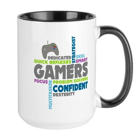 

CafePress - Gamers Mugs - 15 oz Ceramic Large Mug
