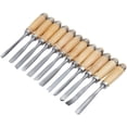 thumbnail image 1 of Juego de cinceles de mano para tallar madera, herramienta de gubias para trabajar la madera 12 en 1 oso de fresa  Hogar, 1 of 4