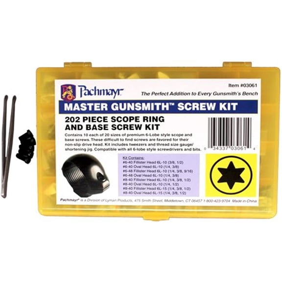 Pachmayr Master Gunsmith Torx Head Screw Kit 3061