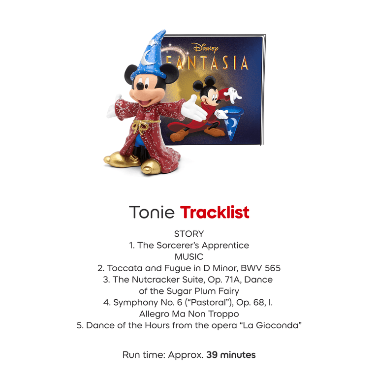tonies, Disney Fantasia Audio Play Figurine, Small, Multicolor