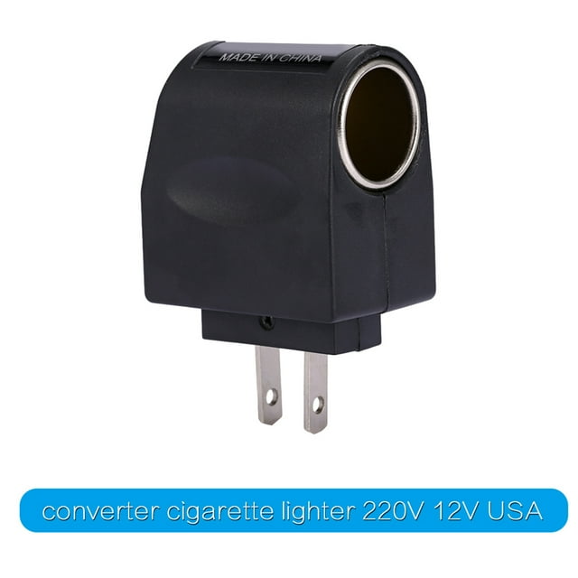Ac To Dc Car Lighter Ac To Dc Car Converter Ac To Dc Car Adapter Wall Power AC To 12V DC Car Charger Lighter Converter Adapter US Plug