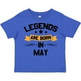 thumbnail image 3 of Inktastic Legends Are Born in May Boys or Girls Toddler T-Shirt, 3 of 5