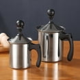 thumbnail image 6 of HOMEMAXS 3pcs Double Layer Filter Screen Manual Hand Pump Milk Frother Milk Creamer for Coffee, 6 of 7