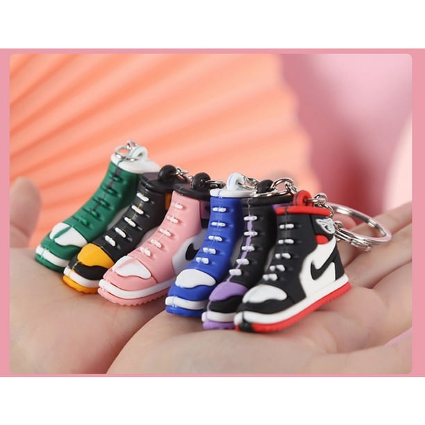 Free Shipping 3D Sneaker keychain with Box - China Sneaker Keychain and Air  Jordan 3D Sneaker Keychain price
