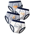 thumbnail image 3 of Boys Underwear Size 5-6 Years Kids Baby Cute Cartoon Comfortable 4Pcs Adorable Colorful Lightweight Delicate Navy Girls Training Pants, 3 of 4