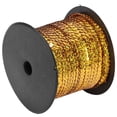 thumbnail image 1 of M Buder Rollo de Lentejuelas 100 Yardas (91.44 m) 6mm Accesorio Decorativo Dorado Láser para Manualidades Costura Disfraces y Proyectos Creativos, 1 of 9