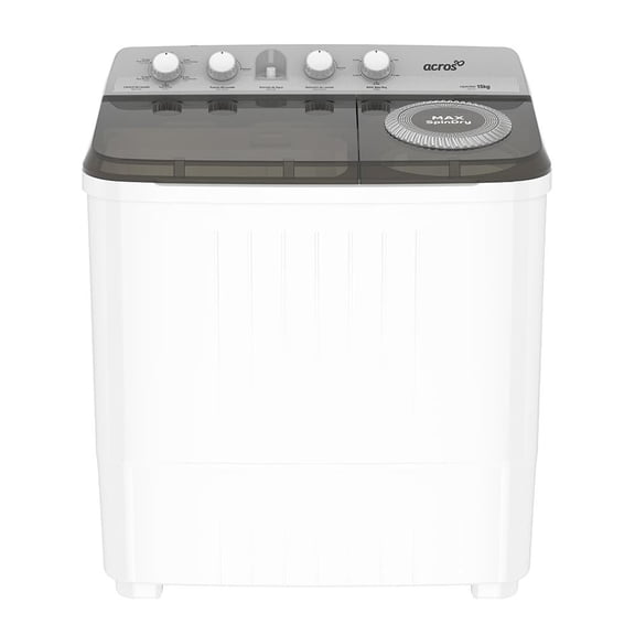 Lavadora Acros Doble Tina 15Kg Blanca