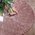 thumbnail image 1 of MesaSe Sequined Christmas Tree Skirt  24-Inch Sequined Double-Layer Tree Cushion Christmas Tree Decoration  Double-Layer  Easy-To-Wear Christmas Tree Skirt, 1 of 6