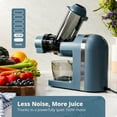 thumbnail image 4 of Greater Goods Slow Masticating Cold Press Juicer Machine, A Powerful Juice Extractor for Healthy and Delicious Fruit and Vegetable Juices, Stone Blue, 4 of 7