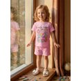 thumbnail image 5 of BemeyourBBs Toddler Baby Girl Back To School Outfit 4 5 6 7 8 9 10 Years Pre Kindergarten Outfit Baby Girl Summer Good Say I'm Ready for Pre-K Clothes Short Sleeve T Shirt Top and Pockets Shorts Set, 5 of 9