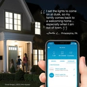 Lutron Caseta Wireless Single-Pole/3-Way Smart Lighting Lamp Dimmer and Remote Kit