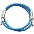 thumbnail image 3 of Seismic Audio SATRX-3 ¼” Balance TRS Male to Male Electric Patch Power Amplifier Cord / Audio Instrument Cables, Oxygen Free Copper Conductor, Essential Interconnect, 3 Ft, 6 Pack, Multi-Color, 3 of 11