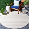 thumbnail image 6 of SAFAVIEH Hampton Duana Striped Indoor/Outdoor Area Rug, Ivory/Grey, 4' x 6', 6 of 9