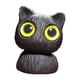 thumbnail image 1 of Estatua de gato en miniatura, artesanía, figurita, adorno creativo, decoración de escritorio, mascota de té Ojos amarillos, 1 of 9