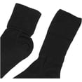 thumbnail image 3 of Jefferies Socks Womens Organic Cotton Seamless Turn Cuff Socks, 6 Pair, 3 of 8