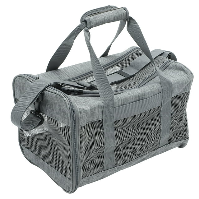 Transporteur pour Chat, Transporteur Portatif pour Animal, Sac de Transport Respirant pour Chat, Pochette pour Chat pour Transporter un Chat