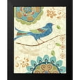 thumbnail image 2 of Brissonnet, Daphne 12x14 Black Modern Framed Museum Art Print Titled - Eastern Tales Birds I, 2 of 5
