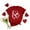 Red, variant on Goodtrade8 Love Valentines Womens Shirts Plus Size Girls Valentine Pullover Short Sleeve Graphic for Girlfriend Tops for Women