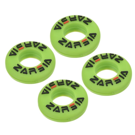 Uxcell Tennis Vibration Dampener, 4 Pack Round Shock Absorber Green