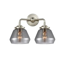 Innovations Lighting 284-2W Fulton Fulton 2 Light 15" Wide Bathroom Vanity Light - Nickel