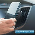 thumbnail image 5 of BESTOYARD 20Pcs Black Adhesive Phone Metal Sticker Round Disc for Vehicle Magnetic Holder, 5 of 5
