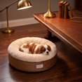 thumbnail image 5 of Pet Villa Cat Dog Bed Removable Cover Winter Warm Cozy Plush Nest for Cats Small Dogs Indoor Rest Sleeping Two Purpose Pet Supplies(M), 5 of 7