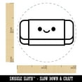 thumbnail image 2 of Kawaii Jumbo Eraser Teacher School Self-Inking Rubber Stamp Ink Stamper - Blue Ink - Mini 1/2 Inch, 2 of 7