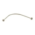 thumbnail image 1 of AMLESO Support de Tringle de Rideau de Douche d'Angle Extensible en Acier Inoxydable 304 (Argent 70-95 X 90-130CM), 1 of 6