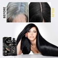 thumbnail image 2 of Black Hair Shampoo, 100ml Black Hair Shampoo Hair Dye Shampoo for Men Women, 2 of 5