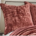 thumbnail image 2 of Levtex Home - Funda de almohada estándar Abruzzi - Color caqui/óxido - Terciopelo - Acolchado con punto de lunares - 50,8 x 66 cm - Terciopelo de poliéster, 2 of 3