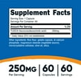 thumbnail image 6 of Nutricost Tudca 250mg, 60 Capsules (Tauroursodeoxycholic Acid) - Gluten Free, Non-GMO Supplement, 6 of 6